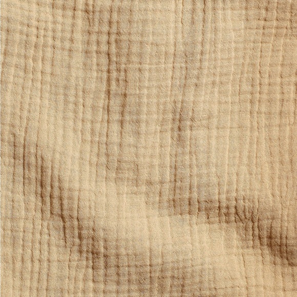 Madewell Cotton Pull-On Crop Gauze Lounge Pants Tan XS - Picture 4 of 10